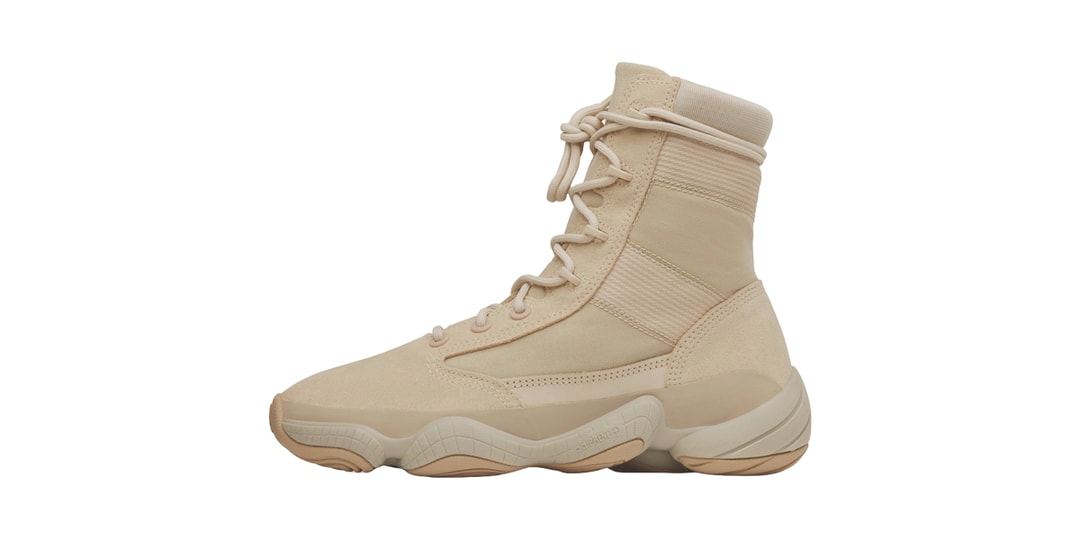 Official Images of the adidas YEEZY 500 High Tactical Boot "Sand"