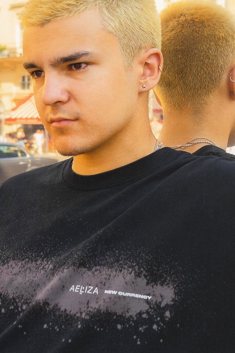 AELIZA New Currency Fashion Collaboration Streetwear Brian FM Toronto Creativity T-shirt Style Clothing UK London British