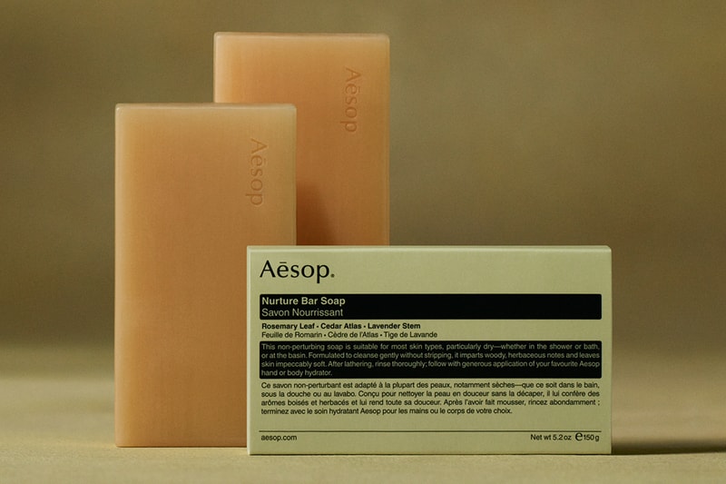 Aēsop Refresh Polish Nurture Body Bar Soaps Release Info