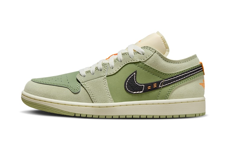 "Light Olive" Graces the Air Jordan 1 Low Craft