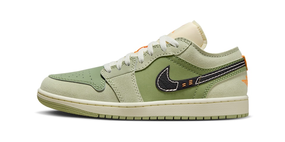 "Light Olive" Graces the Air Jordan 1 Low Craft