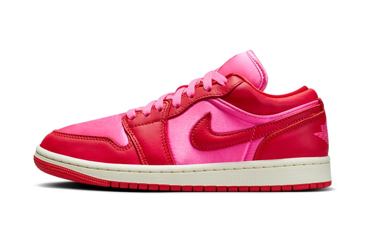 "Pink Blast" Animates the Air Jordan 1 Low