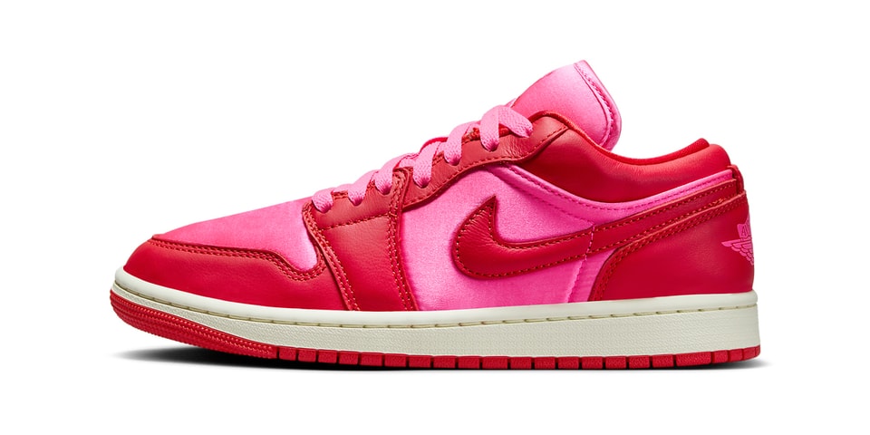 "Pink Blast" Animates the Air Jordan 1 Low