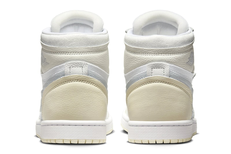 Official Look at the Air Jordan 1 MM High "Coconut Milk" FB9891-001 Release Info White/Pure Platinum-Sail-Coconut Milk-Summit White jordan brands swoosh jumpman michael jordan