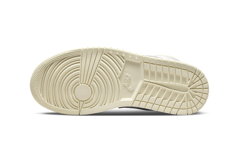 Official Look at the Air Jordan 1 MM High "Coconut Milk" FB9891-001 Release Info White/Pure Platinum-Sail-Coconut Milk-Summit White jordan brands swoosh jumpman michael jordan