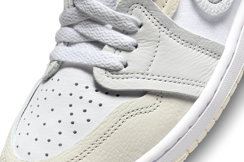 Official Look at the Air Jordan 1 MM High "Coconut Milk" FB9891-001 Release Info White/Pure Platinum-Sail-Coconut Milk-Summit White jordan brands swoosh jumpman michael jordan