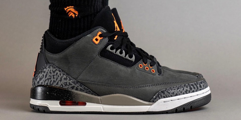 On-Foot Look at the Air Jordan 3 "Fear"