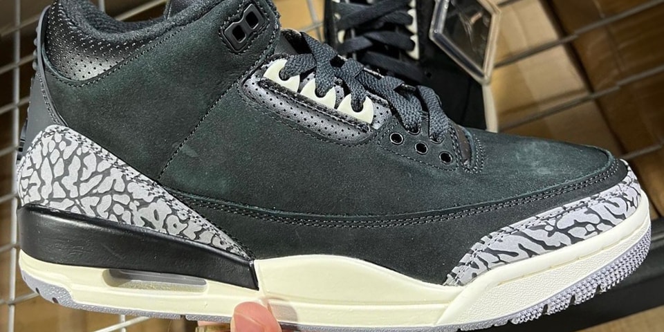 First Look at the Air Jordan 3 "Off Noir"