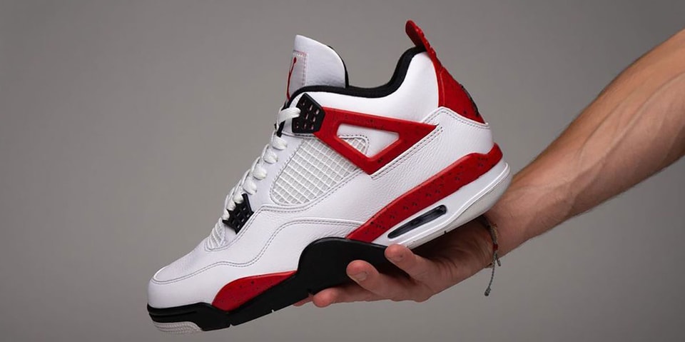 Early Look at the Air Jordan 4 "Red Cement"