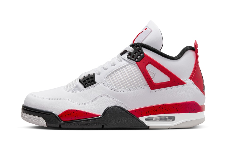 Air jordan 4 red and black Clearance