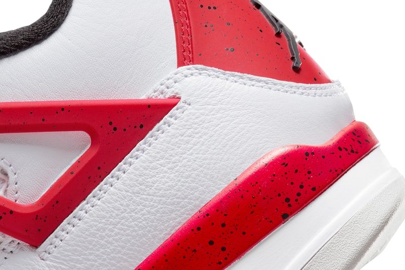 Air Jordan Force III (GS) - White - Comet Red 