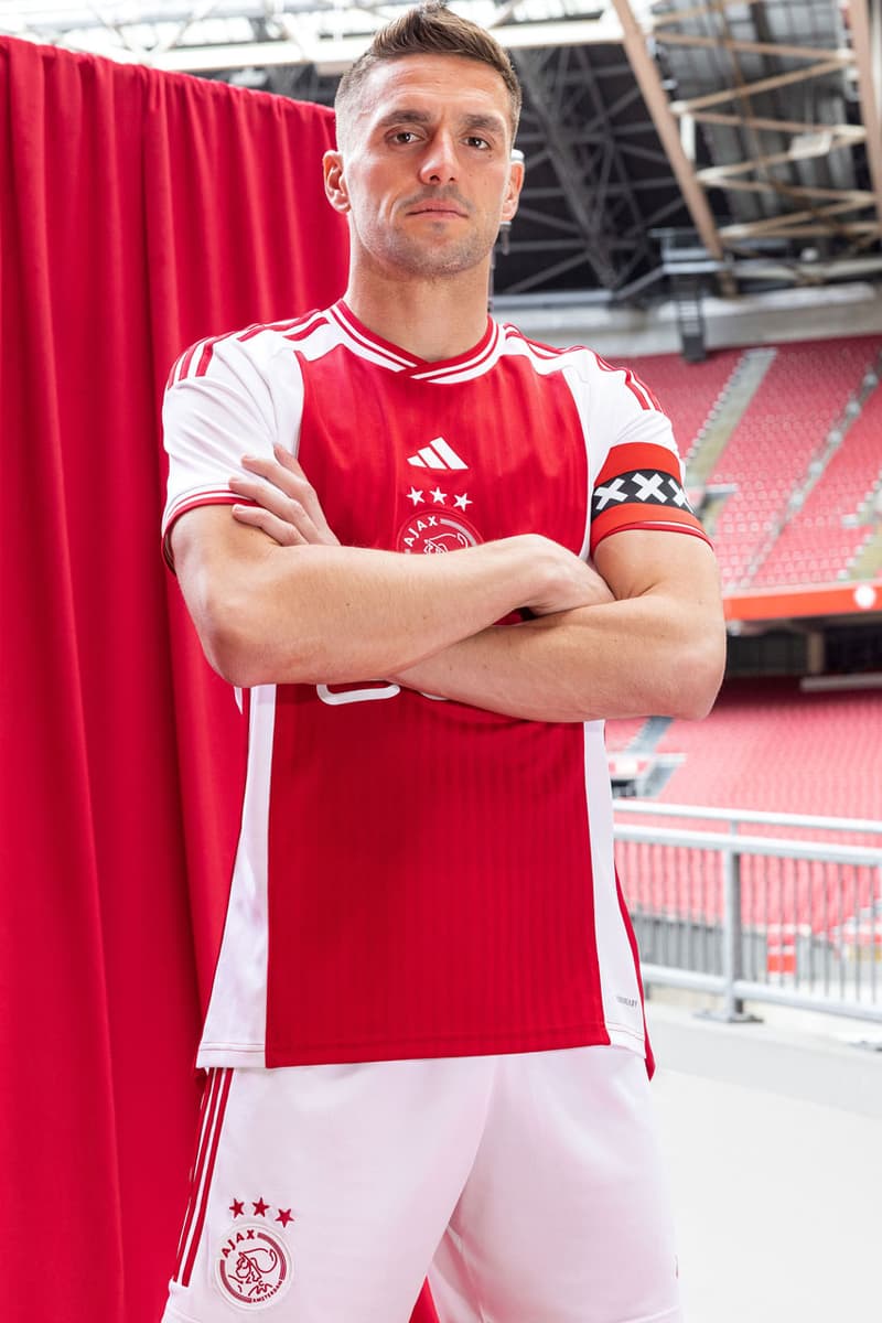 Ajax adidas Home Jersey Football Soccer Premier League Champions League Erling Haaland Kylian Mbappe Antoine Griezmann