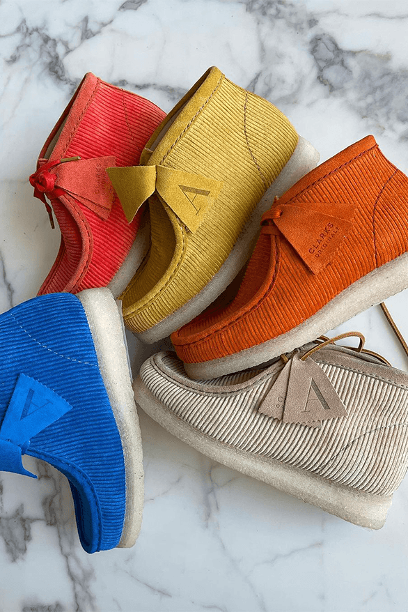 Aleali May MAYDE WORLDWIDE Clarks Originals Teaser Wallabee Boot footwear streetwear