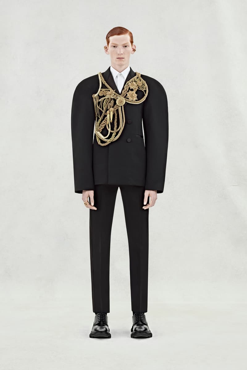 Alexander McQueen Spring/Summer 2024 Menswear Collection Lookbook Sarah Burton