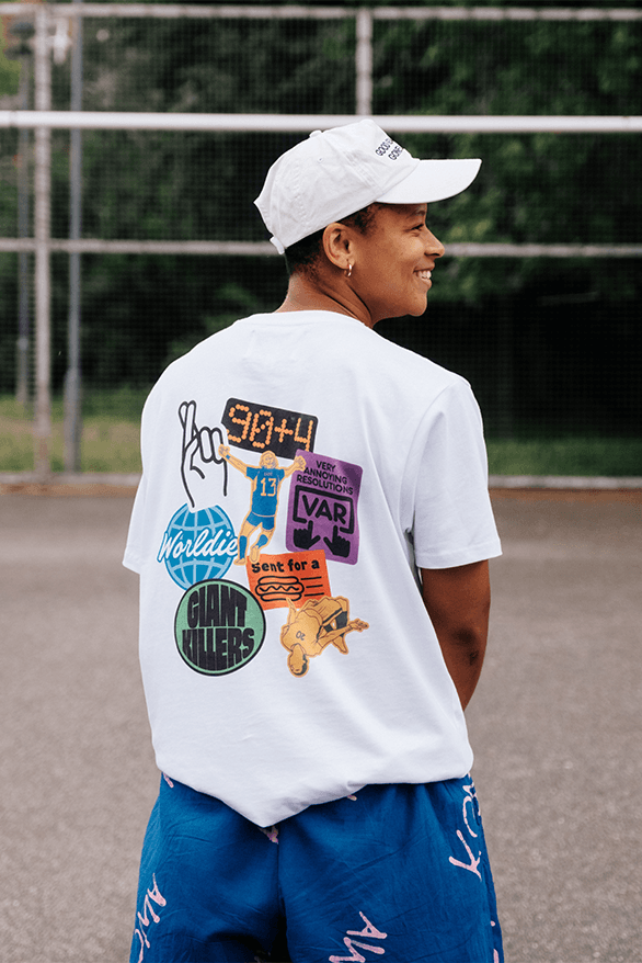 Art Of Football Women's World Cup Collection Jess Carter Big Kick Energy jersey uk London England Chelsea