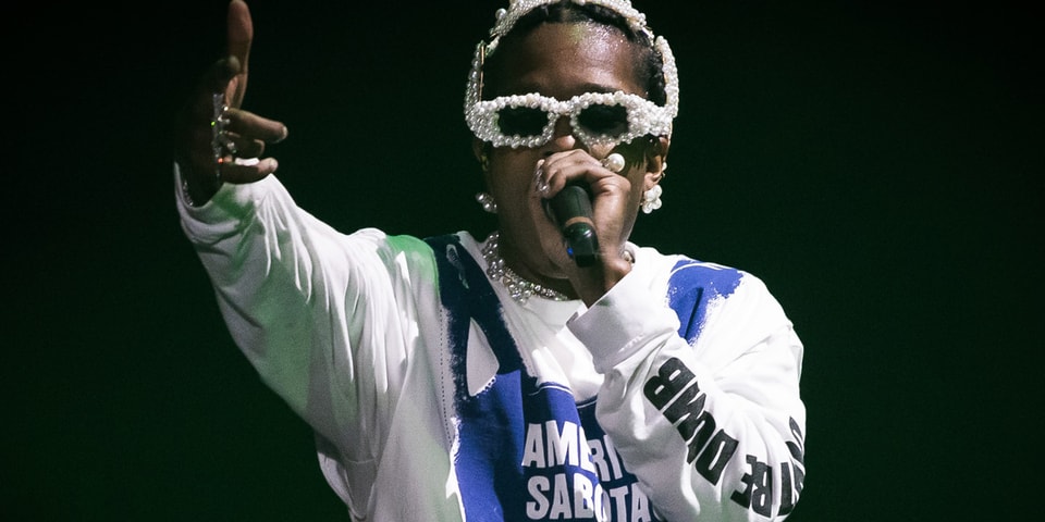 HypeNeverDies on X: A$AP ROCKY Wearing New “DON'T BE DUMB” AWGE