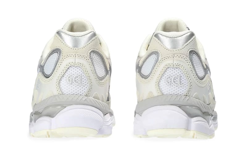 半価通販Asics Gel-NYC White/Oyster Grey 新品 靴