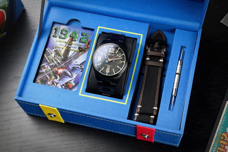 AVI-8 AV-4104 Flyboy Capcom 1942 Automatic Limited-Edition Release Info