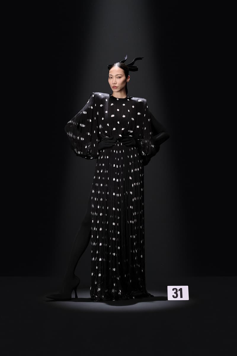 Balenciaga Couture 52nd Collection Paris Couture Week Runway Show Demna Gvasalia Cardi B Looks Dresses High Fashion 