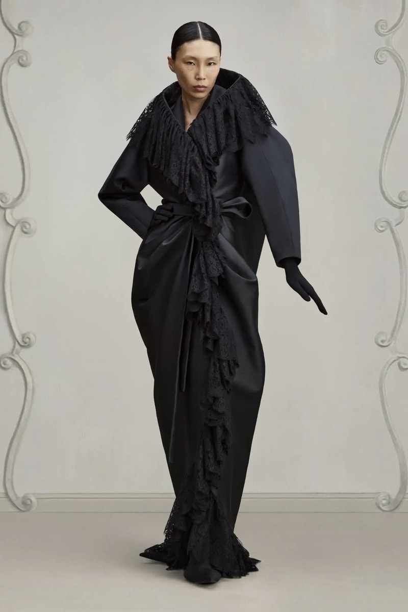 Balenciaga Couture 52nd Collection Prices How Much Buy Coat Dress Hand Made Denim Demna 