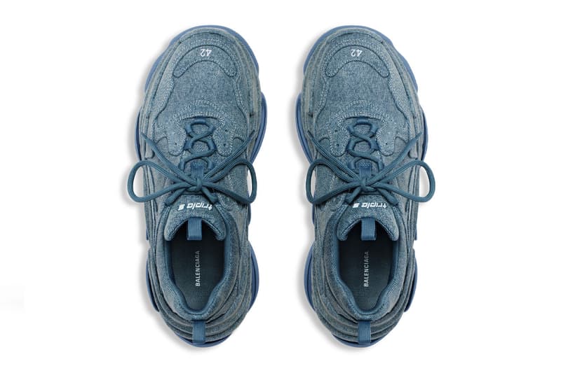Balenciaga Denim Triple S Release Info