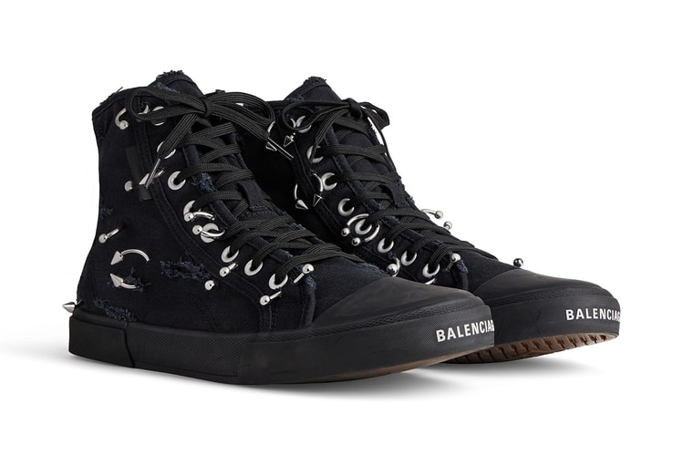Balenciaga Pierces Its Distressed Paris Sneaker