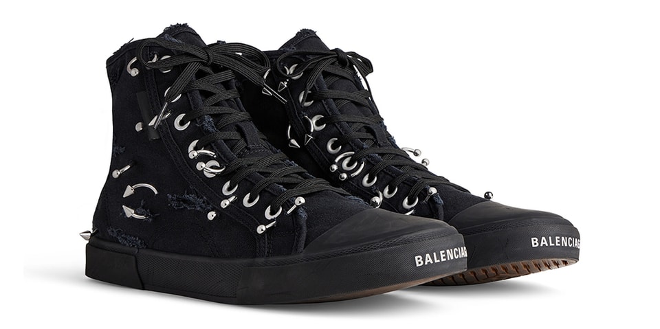 Balenciaga Pierces Its Distressed Paris Sneaker