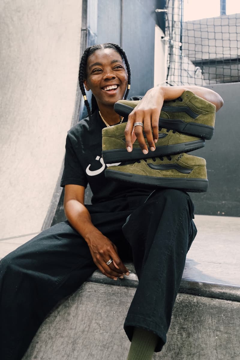 sole mates beatrice domond vans zahba mid skateboarding shoe signature pro model fucking awesome supreme interview conversation