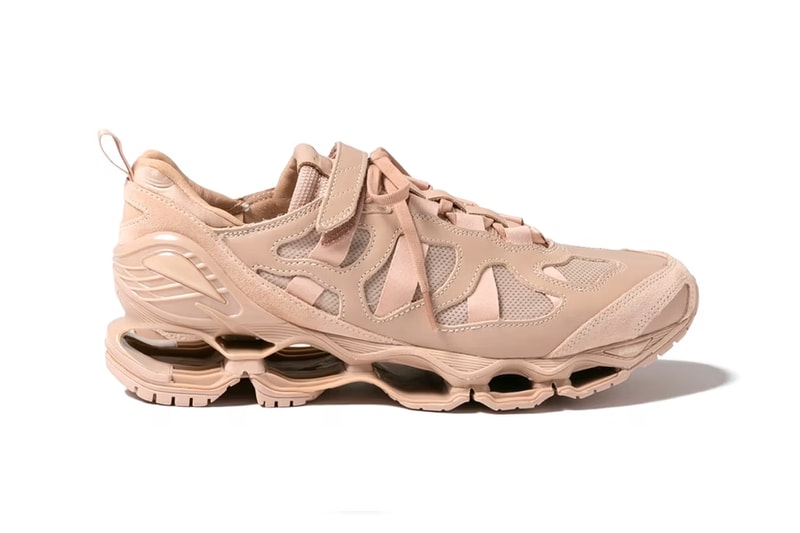 beautiful people x Mizuno Third Sneaker Collaboration Sand Beige Release Info