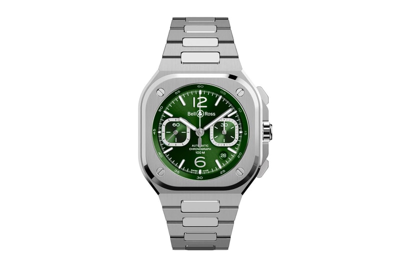 Информация о выпуске Bell & Ross BR 05 Chrono Green Steel