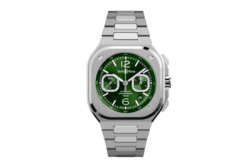 Bell & Ross BR 05 Chrono Green Steel Release Info