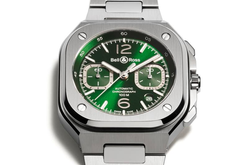 Bell & Ross BR 05 Chrono Green Steel Release Info