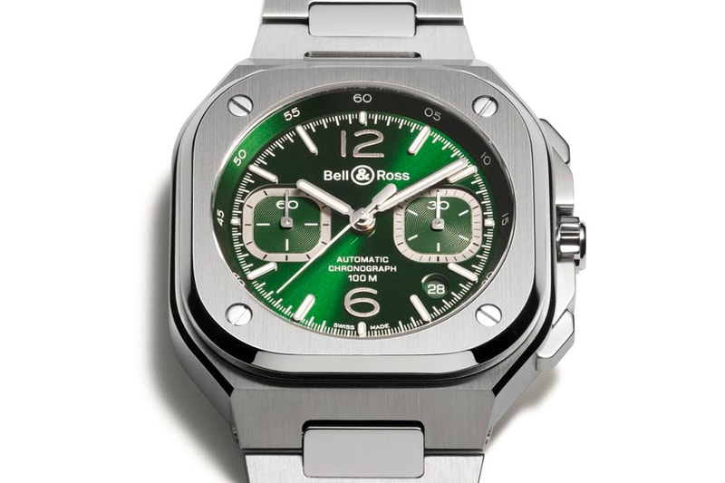 Bell & Ross BR 05 Chrono Green Steel Release Info