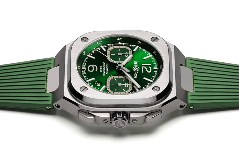 Информация о выпуске Bell & Ross BR 05 Chrono Green Steel