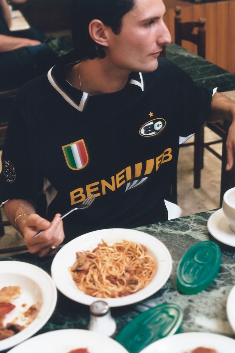 Bene Culture Summer Drop 4 UK Birmingham Football Jersey Fashion Streetwear Manchester Clothes Soccer Italy Food Italian Serie A