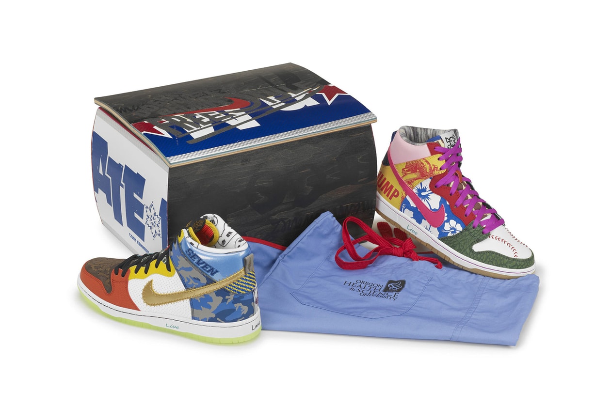 Nike’s 10 Best “What The” Releases Nike SB Dunk Low “What The Dunk” (2007) Nike LeBron X “What The MVP” (2013) Nike Kobe 8 “What The Kobe” (2013) Nike KD 7 “What The KD” (2015) Nike SB Dunk High “What The Doernbecher” (2015) Nike Air Max 95 “Greedy” (2015) Nike Mercurial Superfly IV “What The Mercurial” (2016) Thomas Campbell x Nike SB Dunk High “What The” (2017) Nike SB Dunk Low “What The Paul” (2021) Nike Dunk Low “What The CLOT” (2023)