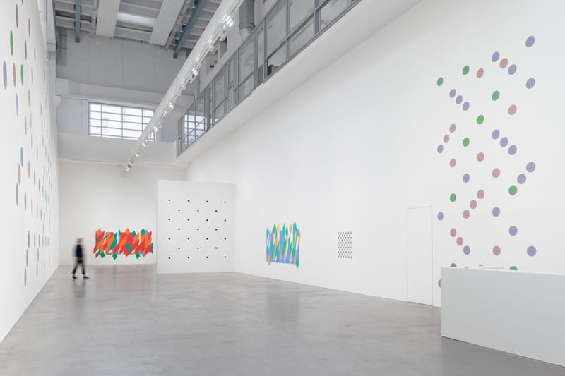 Bridget Riley Plays With Perception in Massive Wall Art Exhibition