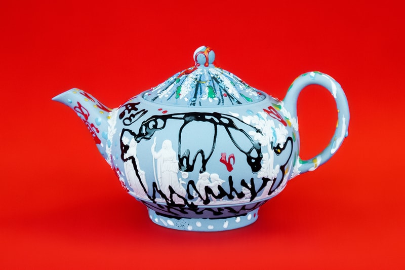 Charles Jeffrey LOVERBOY x Wedgwood Spring Summer 2024 Collaboration Milan Fashion Week SS24 Runway Homeware Crockery 