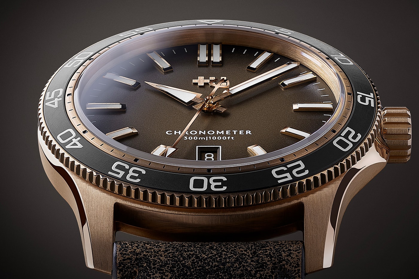 Christopher Ward C60 Pro 300 Bronze Deep Sea Diver Watch Release Info