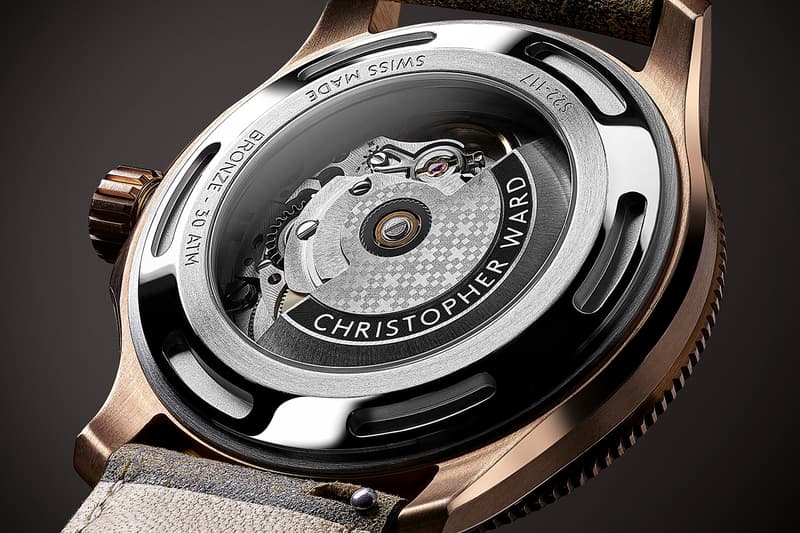 Christopher Ward C60 Pro 300 Bronze Deep Sea Diver Watch Release Info