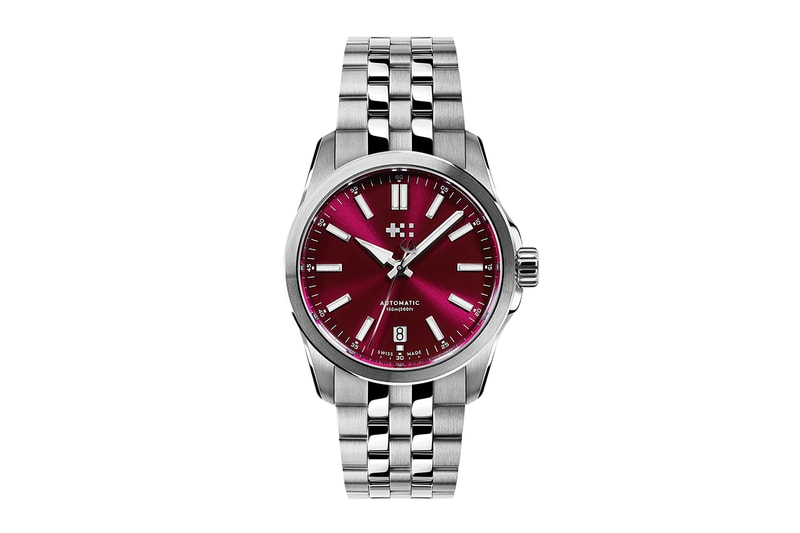 Christopher Ward C63 Sealander 36mm Automatic Mulberry Red  GMT Dragonfly Blue Release Info