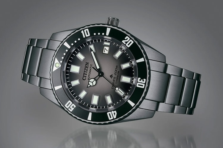 Citizen Refreshes the Promaster Dive “Fujitsubo” in a Sleek and Mysterious Dark Gray