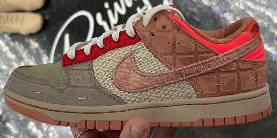 Detailed Look at the CLOT x Nike Dunk Low "What The"