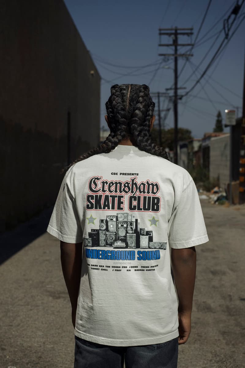 Crenshaw Skate Club Readies Graphic-Heavy Summer Capsule Collection Release Info Images