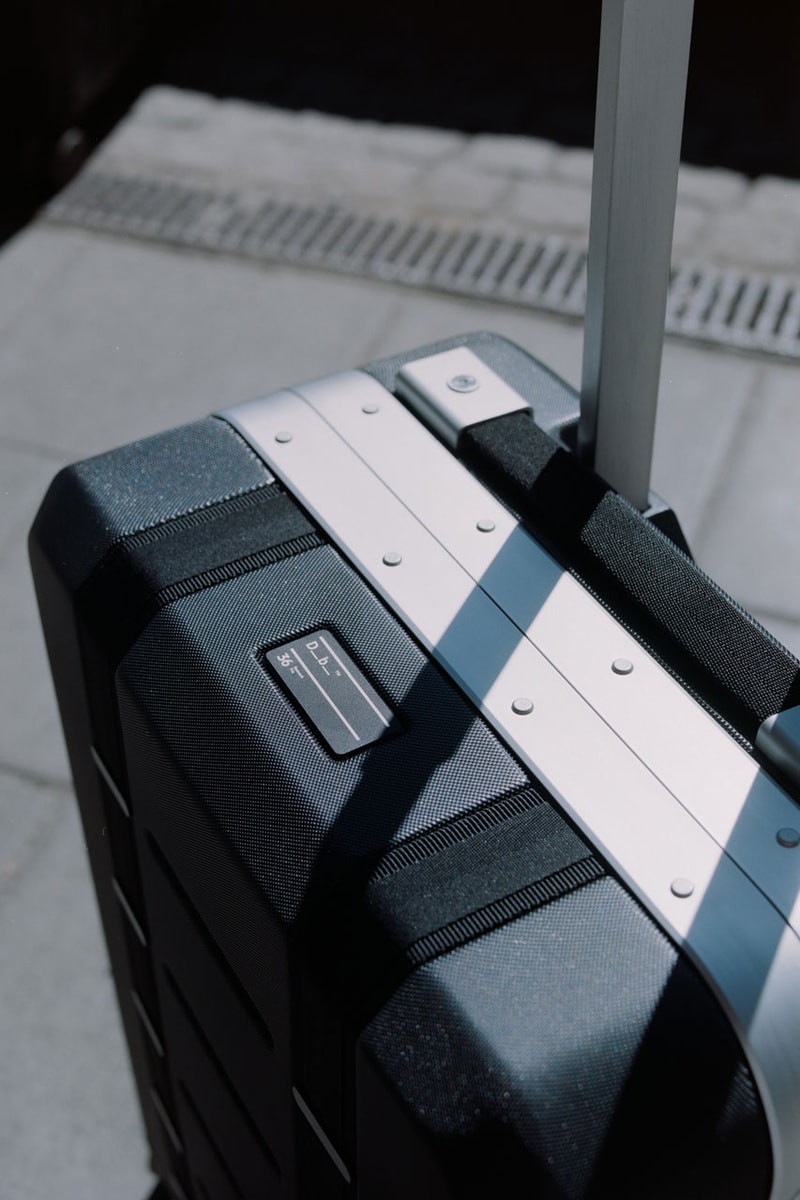 DB Ramverk Luggage Collection Fashion Design Suitcase Bag Airport Holiday Clothing Sneaker Trainers Shoes Footwear