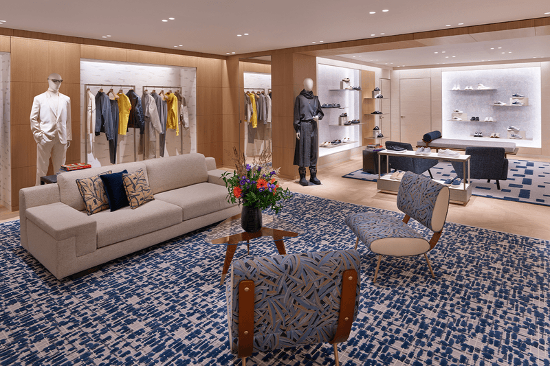 Dior New Store London Sloane Street opening design United Kingdom menswear womenswear