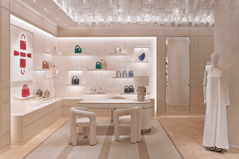 Dior New Store London Sloane Street opening design United Kingdom menswear womenswear