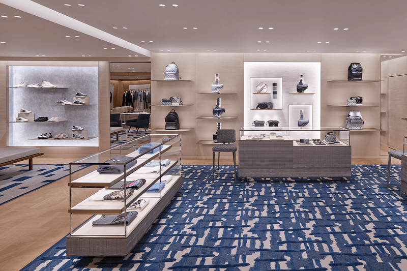 Dior New Store London Sloane Street opening design United Kingdom menswear womenswear