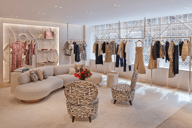 Dior New Store London Sloane Street opening design United Kingdom menswear womenswear