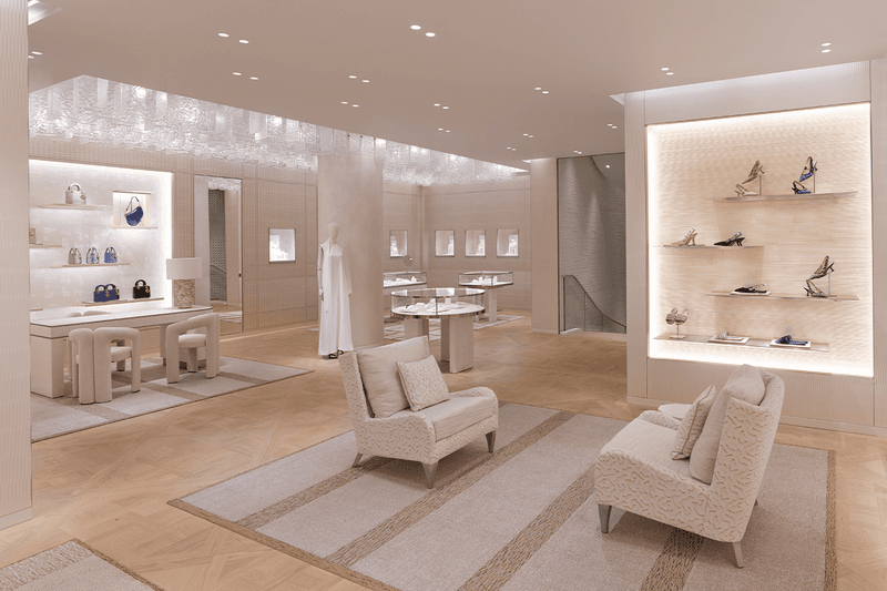 Dior New Store London Sloane Street opening design United Kingdom menswear womenswear